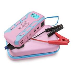 Shenzhen Hongde Industrial Co. Ltd 677998201070 Pink Portable Car Battery Jump Starter Kit With Jumper A10 -