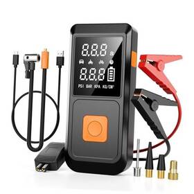 4000a Shenzhen Hongyun Guangyuan Technology Co. Ltd Qb12 Portable Car Battery Jump Starter With Air Compressor Box