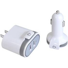 Ac-pw1a22-s1 Siig Acpw1a22s1 Easily Charge And Power Two Smartphones Or Tablets Simultaneou