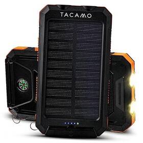 Tac-spb-0001 Silver Eagle Brands Inc. Solar Power Bank Portable Charger - Ip67 Waterproof And Dustproof Tsa