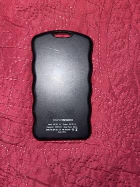 Spb-4k-bk-sc Simply Conserve 4000mah Solar Charger Black Dc 5v 1a Portable Battery