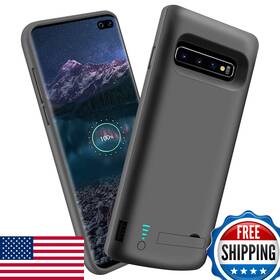 B0977k4ryf Sitong Samsung Galaxy S10 Plus Battery Case 6000mah Rechargeable Charging Cover