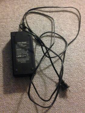 Sjt-180e Sjt 54.6v 3a Adaptor For Plt Li-ion Battery Power Cord Model #sjt-180e