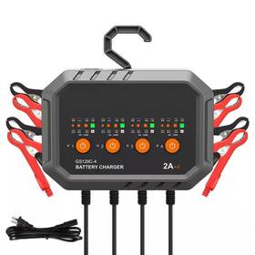 Skyshalo 313090892821 Smart Battery Charger 8-amp Fully-automatic Maintainer Lifepo4 Lead-aci