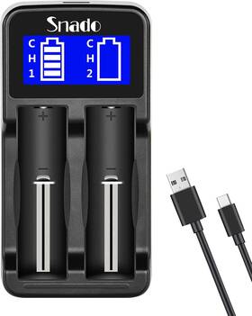 Snado 445009756733 Intelligent Charger Lcd Display Universal Smart For Rechargeable