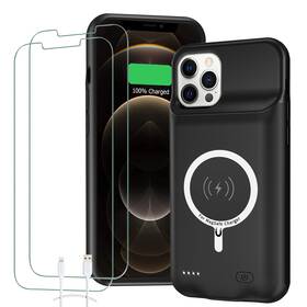 B0f219zxjn Snronew Iphone 12 Pro Max 12000mah Wireless Charging Battery Case Portable Charger