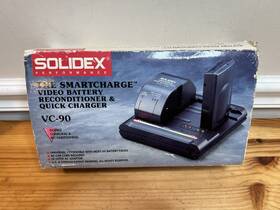 Vc-90 Solidex 021835000904 Perform Smartcharge Video Battery Reconditioner And Quick Charger