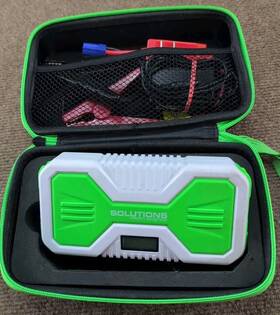 Pb012 Solutions From Science Multi-function Jump Starter With Case And Ac Tested