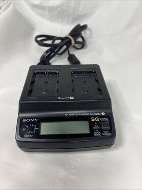 Ac-sq950 Sony 698075100031 Dual Ac/dc Adapter Charger For Np Fp Series Batts With Cord