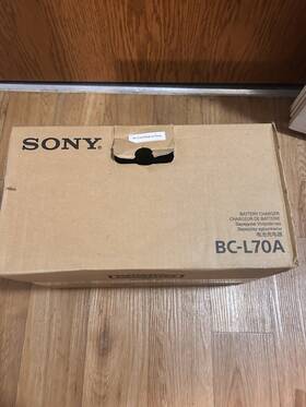 Bc-l70a Sony Bcl70a Lithium Ion Battery Charger Still Factory Sealed