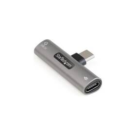 Cdp2capdm Startech 065030889025 Usb C Audio And Charge Adapter With Usb-c Port For Headset/head