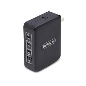 Startech 065030911696 3114gcu-wall-charger 140w Usb-c Wall Charger 3x Usb-c/1x Usb-a Portab