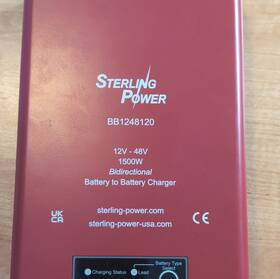 Bb1248120 Sterling Power 12v-48v Bidirectional Battery Charger 1500 Watt