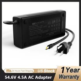 Dc5521 Stio 716404989857 54.6v 4.5a Battery Charger For 13s 48v Lithium Aluminum Shell