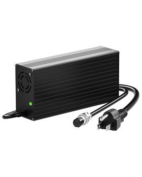 Stio 716404989871 54.6v 5a Fast Charger M16 Connector For 13s 48v Lithium Battery With Aluminum Case