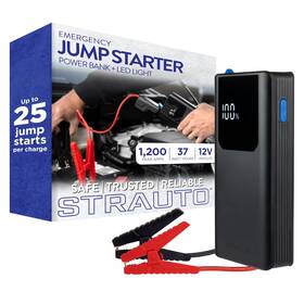 83603 Strauto Car Battery Jump Starter 12v Portable Pack Jumper Cabl