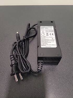 48v2a Sun Cycle 54.6v 2a Charger Dc 5.5 2.1 13s 48v Lithium Li-ion Ebike Battery Pack Input 110v