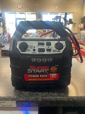 Qui002006 Super Start 51200 Used 12v Power Pack 1200 Peak Battery Jumper