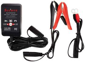 Suuwer 709327753261 Battery Charger 12v 2-amp Fully-automatic Smart Trickle For Sealed M