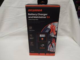 8a.bx Sylvania Smtchrgr Smart Car Battery Charger Heavy Duty 12v/24v 8amp Maintainer