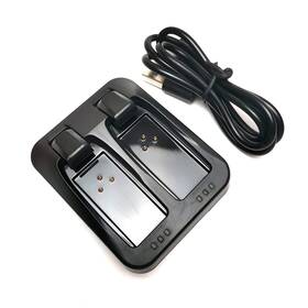 Takewell 759784456519 Dual-port Charger For Sram Axs/etap Red Force Rival Gx Eagle Battery Black