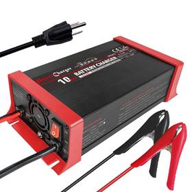 Tankpow 782948086420 Car Battery Charger 12v/24v 10a Smart Automotive Maintainer Tender T