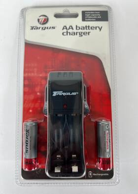 Tgb-c2700 Targus 871436008102 Aa Battery Charger With 2 High Capacity 2700mah Batteries