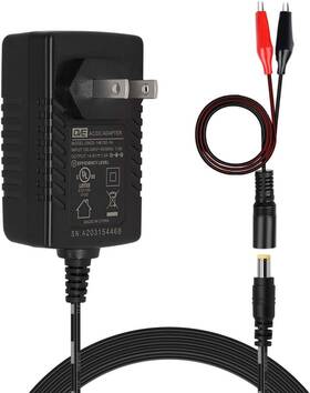 Gm25-146150-1a Technology Ac/dc 14.4 14.6v/1.5a Lifepo4 Battery Charger With Dual Alligator Clips Connecto
