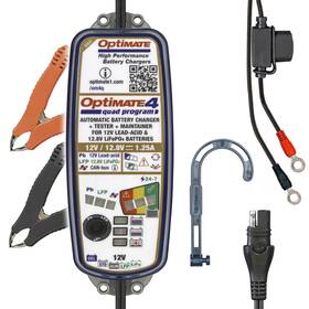 Tm631 Tecmate Optimate 4 Quad Program Battery Charger For Motorcycles Atvs And Watercraft
