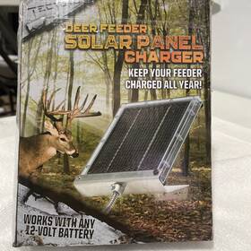 Tectonic 661799685160 Solar Charger/panel - 12 Volt Deer/wildlife Feeder