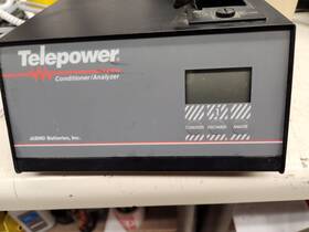 Tp3501q Telepower Conditioner/ Analyzer Battery Charger / Powers On