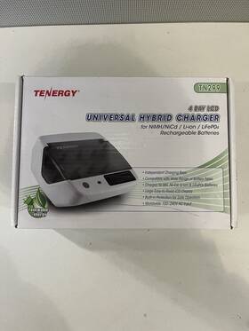 Tn299 Tenergy 01299 Universal Battery Charger For Nimh/nicd/li-ion/lifepo4 Batteries
