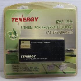 01303 Tenergy 12.8v 4s Intelligent Lifepo4 Battery Pack Charger Output 14.6v 1.5a