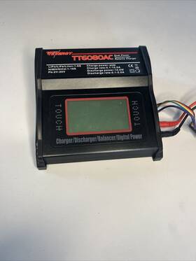 Tt6080 Tenergy 01443 80w Touch Screen Balance Charger For Nimh/nicd/li-po/li-fe Packs