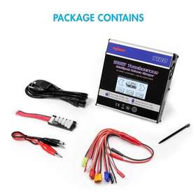 03180 Tenergy T180 100w Touch Screen Balance Charger For Nimh/nicd/li-po/li-fe Packs