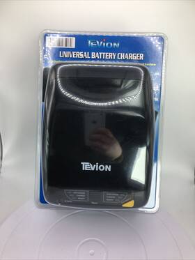 Tevion 041498165062 Read Desc Universal Battery Charger Brand New - Corrosion On Batteries