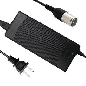 Xhk-800-54615 Thepro 54.6v 2a Battery Charger For 48v Lithium 3pin Xlr Plug D12mm