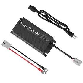 T24v20a-bcha-c Timeusb 29.2v 20a Lifepo4 Battery Charger 24v Mountable Lifep