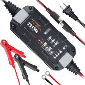 Tinker3d 852090008875 Thbm 3.5 Amp Fully-automatic Car Battery Charger Automotive 6v And 12v Batte