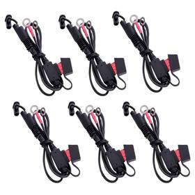 Td-spt218 Topdc 22 Inch 10a Fused Ring Terminal 6 Pcs Harness Quick Connect Extention Cord For Ba