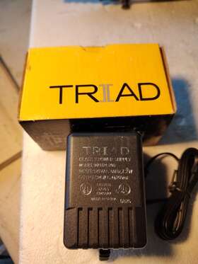Wau24-200 Traid 740972450297 Ac To Adapter For Triad Magnetics Class 2 Power Supply Cord Cable
