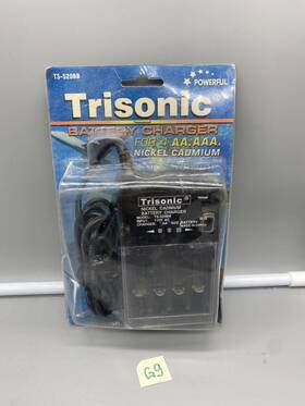 Ts-5200bb Trisonic Battery Charger For 4 Aa Aaa Nickel Batteries New