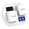 U-abc-white Umtele Fast Charging Station Compatible With Arlo Rechargeable 696233723863