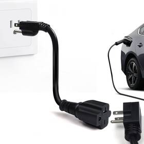Unema01 Ufixed Heavy Duty Power Adapter Cord Nema 5-15 To 6-20 Ev Charger 240v 120v 20 Amp