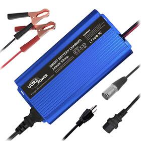 Ultra Power 782948086413 24 Volt Battery Charger Automatic Smart 5-amp Trickle Ma