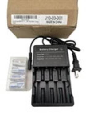J10-00-001 Unbranded Charger Bonacell Batteries Universal Smart 4-slot Battery For Li-ion 14500 26650 With 4