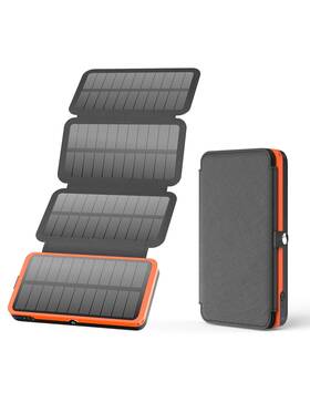 22.5w Universal 629722867458 Solar Charger 27000mah Power Bank Fast Charging Portable Phone