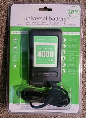 48140 Universal Power Group Battery 48140. 12-volt 4a. New Sealed