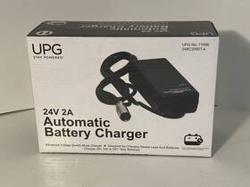 24bc2000t-4 Upg 806593716966 24v 2a Universal 3 Pin Automatic Battery Charger