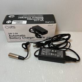 Ele1803397 Upg 24v 3.5a Automatic Battery Charger For Sealed Lead-acid Batteries 3 Pin